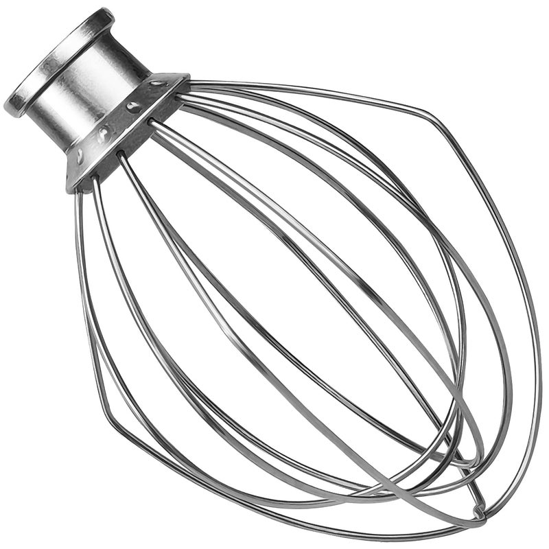 KITCHPOWER K45WW Wire Whip Attachment for Tilt-Head Stand Mixer for KitchenAid Stainless Steel Egg Cream Stirrer, Flour Cake Balloon Whisk - Image 5